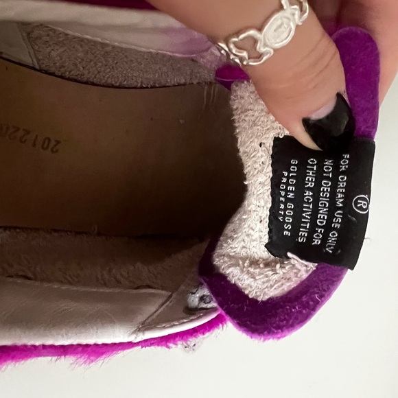 Golden Goose 42 size men pink/whitete - Picture 8 of 15